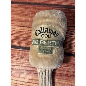 Callaway Golf Big Bertha Heaven #1 Wood Headcover Fuzzy Knit Sock Club Cover